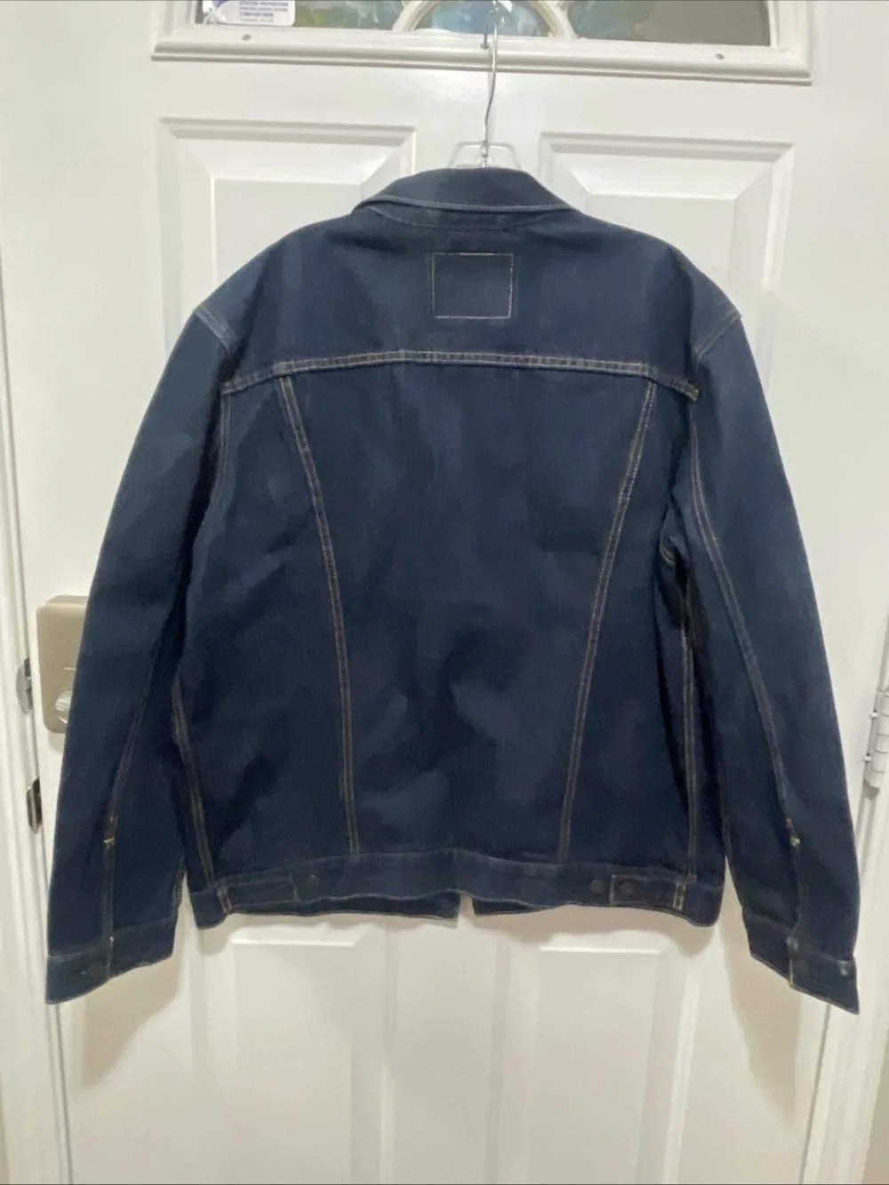 Levi's Men's Denim Jean Jacket Dark Sz XXL Blue
